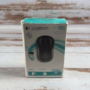 Logitech M185 Wireless Mouse Brand New Factory Sealed Damaged Box
